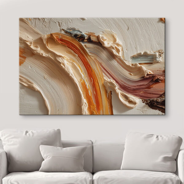 Abstract strokes in warm colors Abstract strokes in warm colors