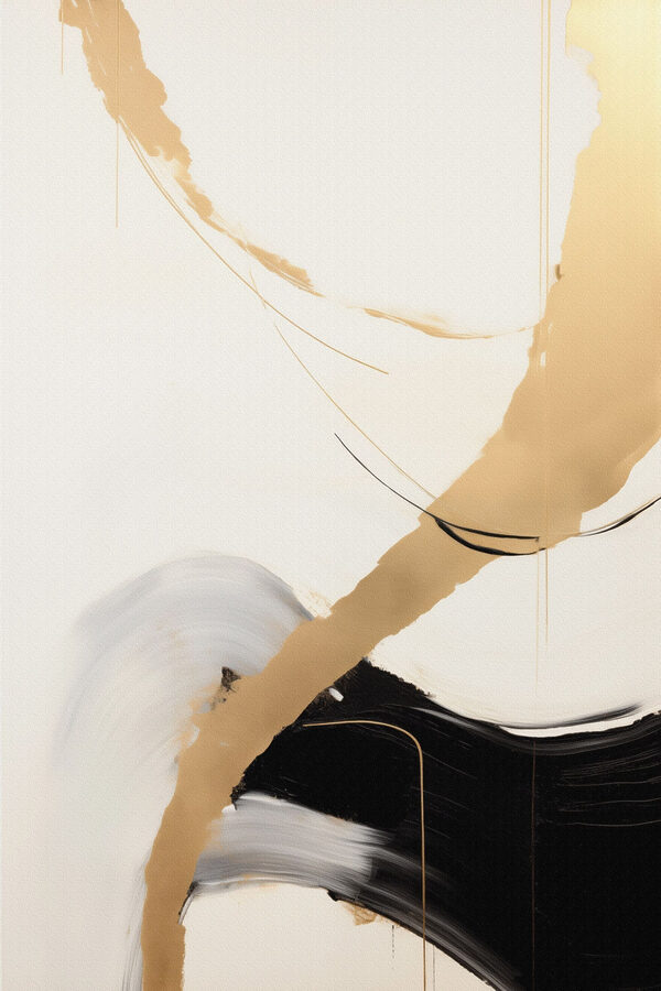 Dynamic strokes in contrasting colors Dynamic strokes in contrasting colors