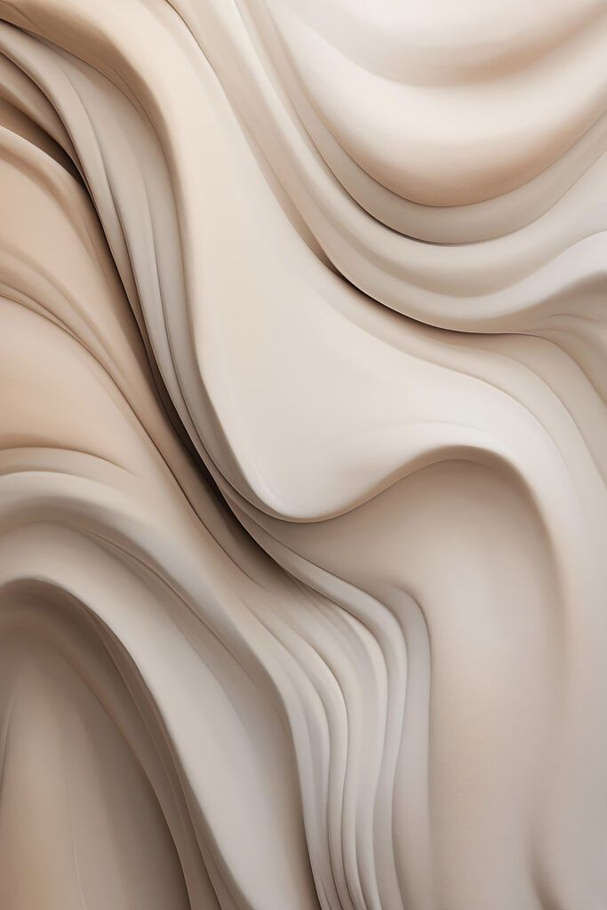 Des vagues ondulantes aux teintes douces Des vagues ondulantes aux teintes douces