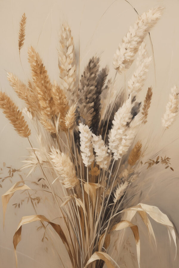 Bunch of wheat in a vase Bunch of wheat in a vase