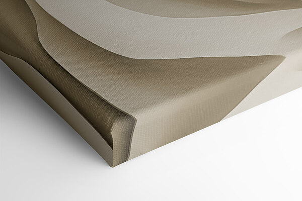 White wavy surface with curves White wavy surface with curves