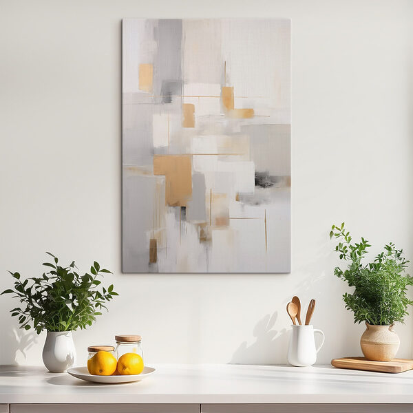 Tableaux Tableaux Formes abstraites aux couleurs douces (UGS : s49045)