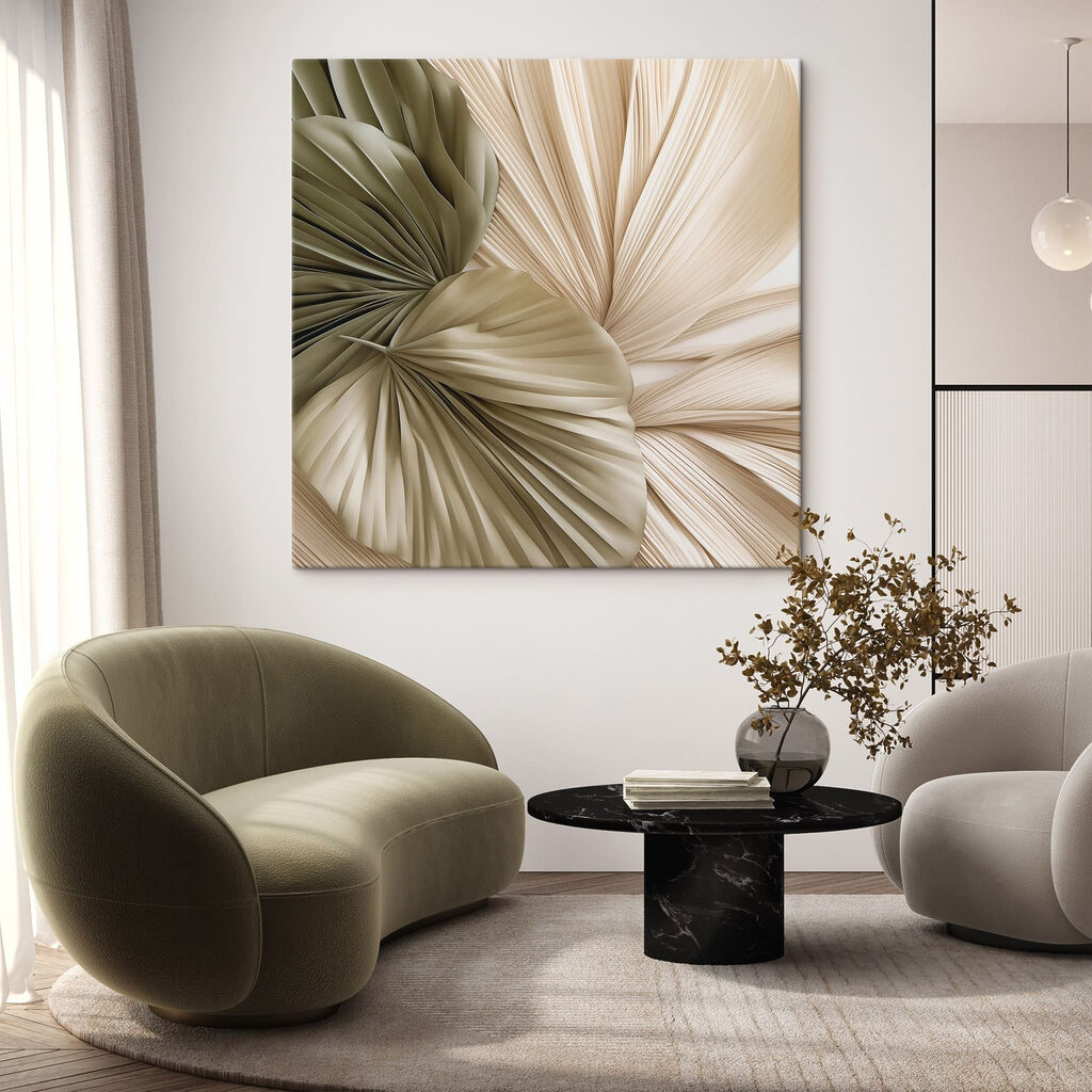 Elegant folds of natural forms Elegant folds of natural forms