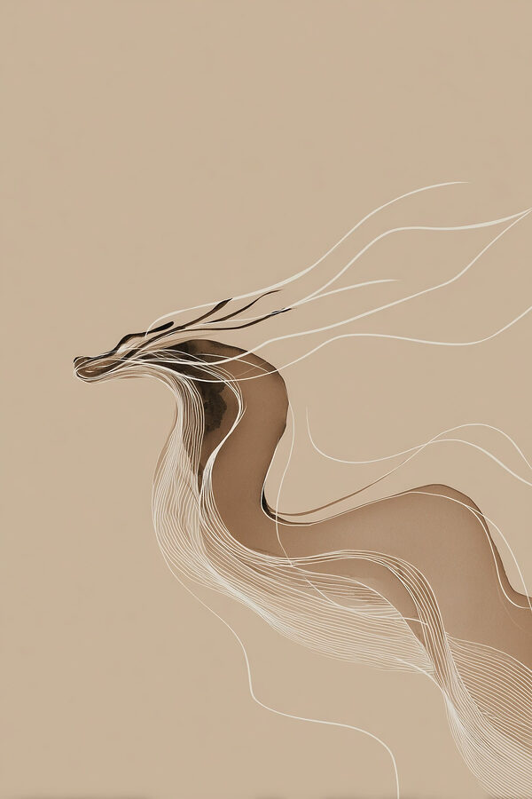 Drawing of a dragon