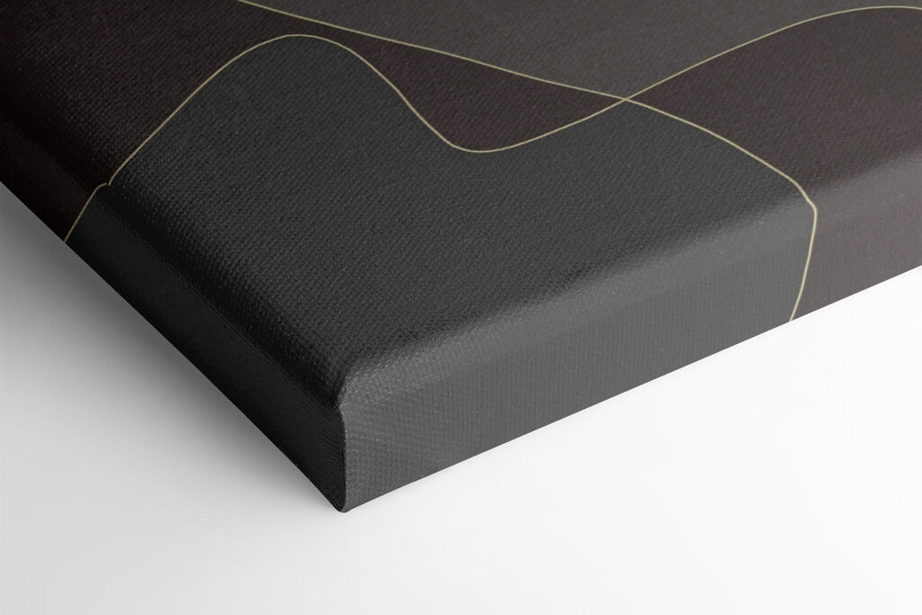 Des lignes dynamiques sur une toile sombre Des lignes dynamiques sur une toile sombre