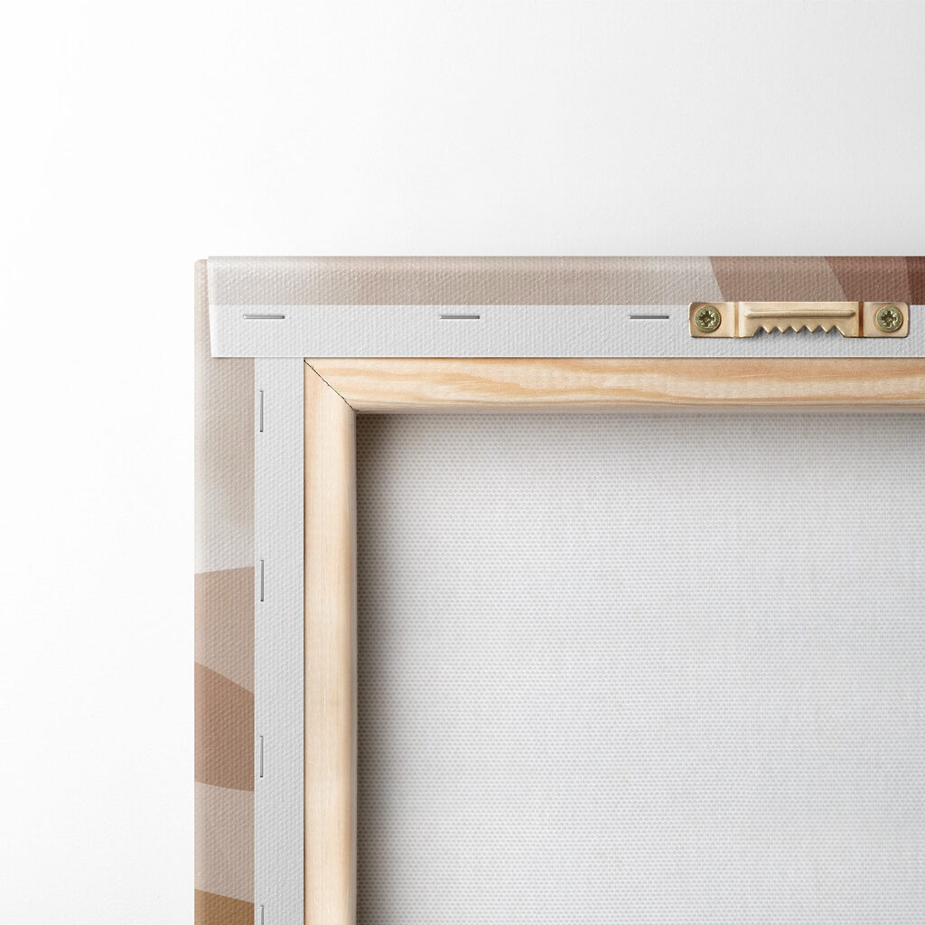 Soft waves in warm earth tones Soft waves in warm earth tones