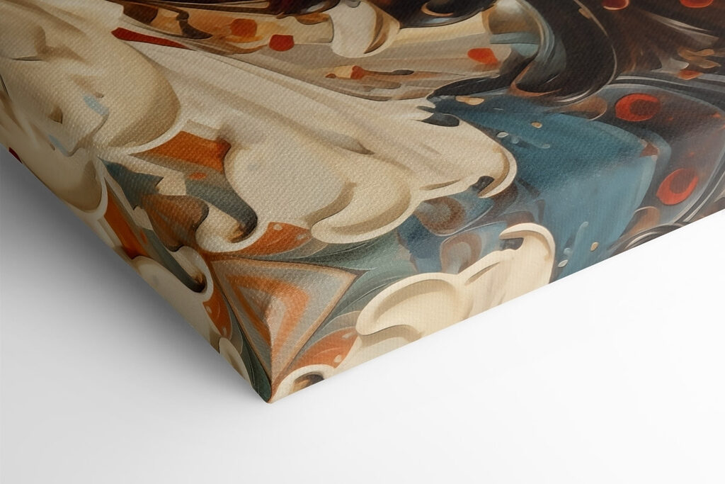 Flowing colors in harmonious patterns Flowing colors in harmonious patterns