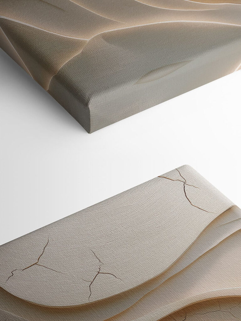 Waves of texture and subtle color Waves of texture and subtle color
