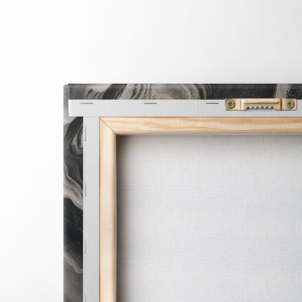 Black and white marbled surface Black and white marbled surface