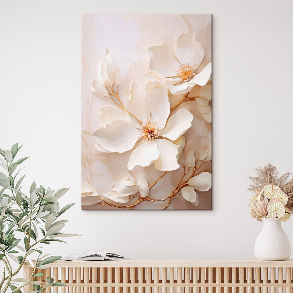 Delicate florals in soft hues Delicate florals in soft hues