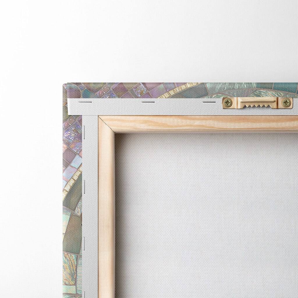 Mosaïque représentant une femme