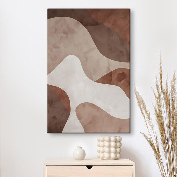Brown and white wall Brown and white wall