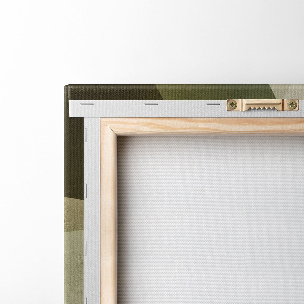 Soft curves in earth tones blend