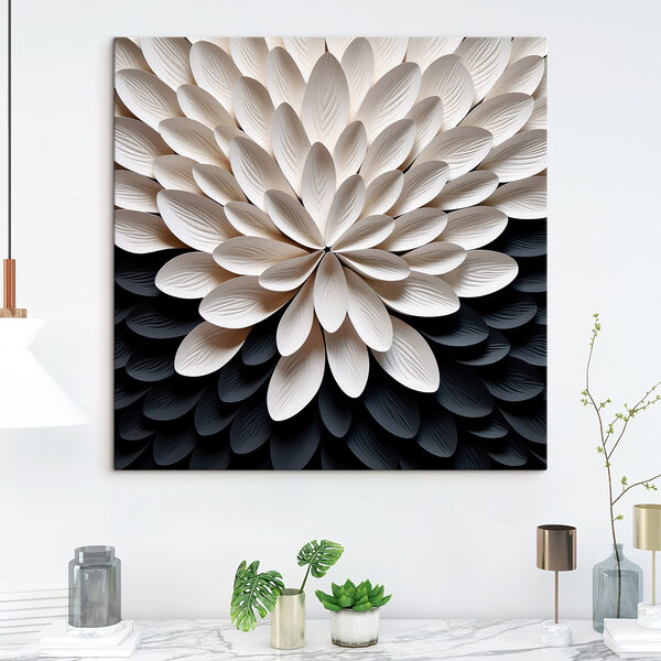 Un design élégant aux couleurs contrastées Tableaux Un design élégant aux couleurs contrastées