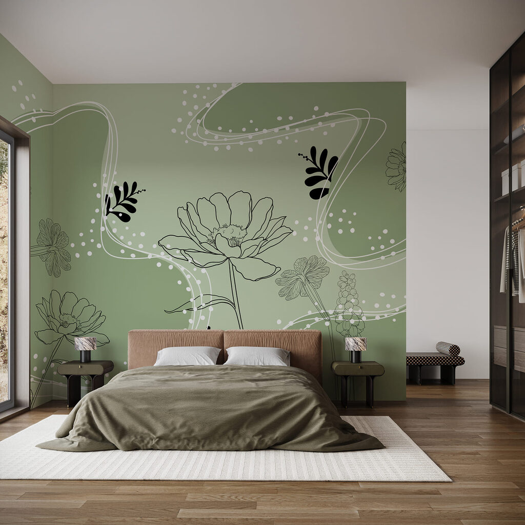 Dessin de fleurs et de feuilles Dessin de fleurs et de feuilles