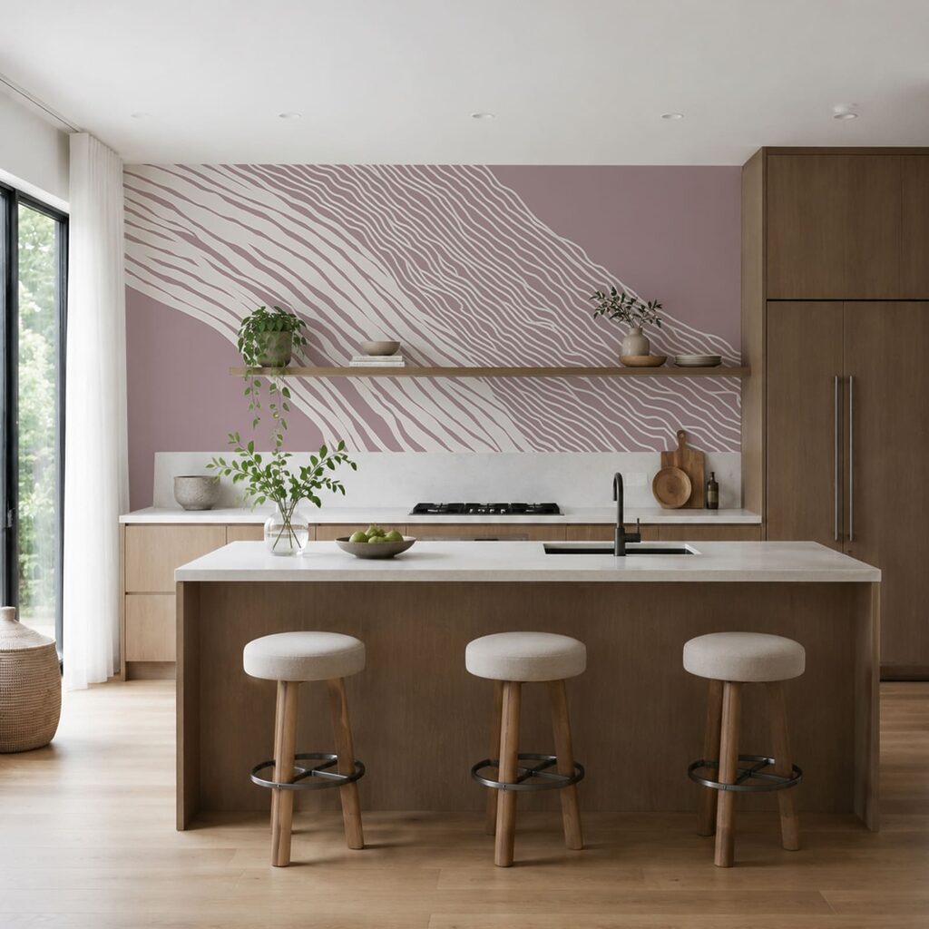 Fond violet et blanc avec des lignes Fond violet et blanc avec des lignes