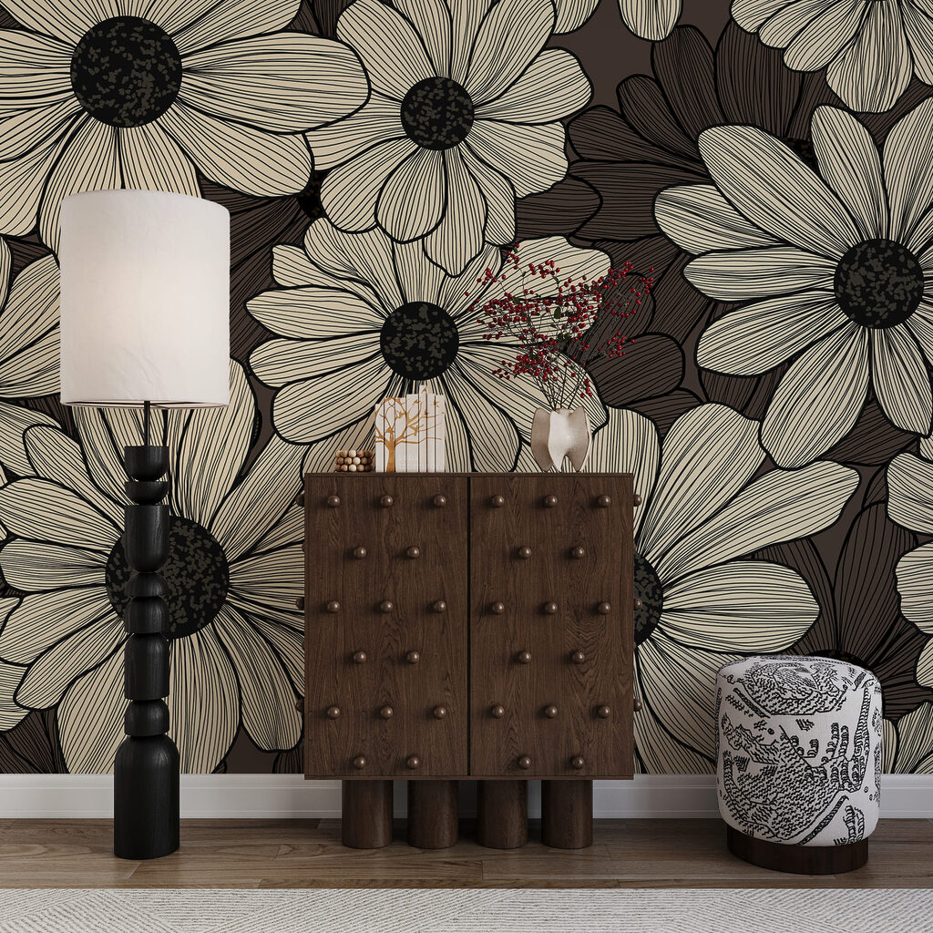 Motifs floraux aux tons doux Motifs floraux aux tons doux