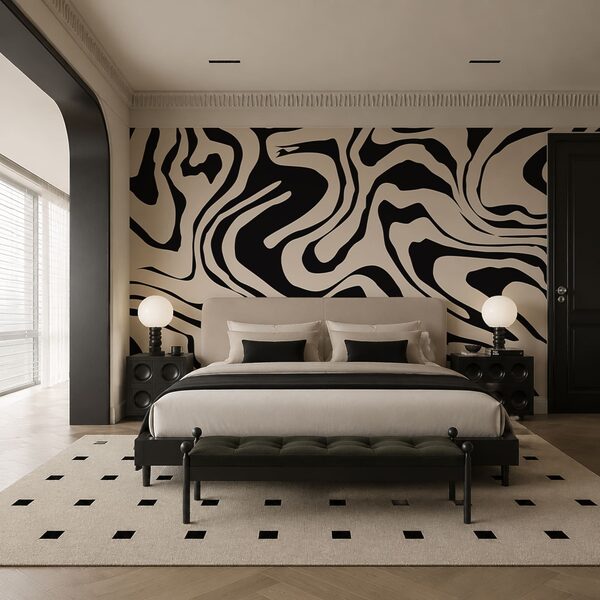 Motif noir et blanc Motif noir et blanc