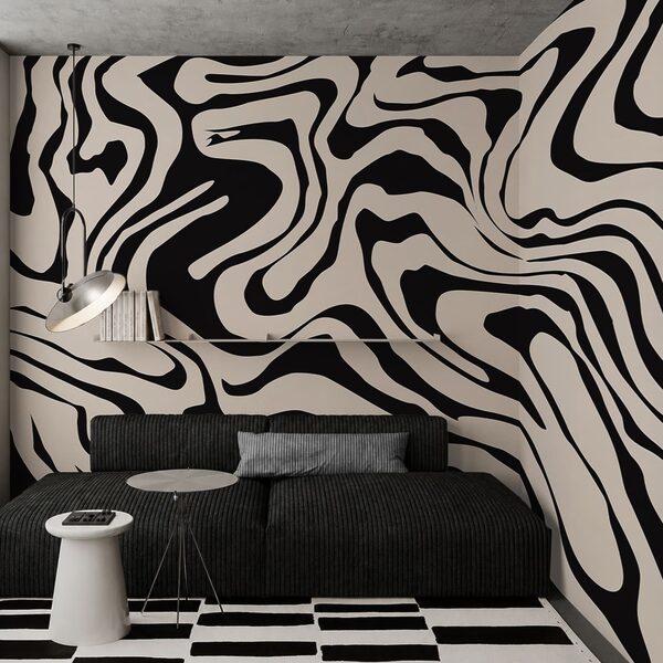 Motif noir et blanc Motif noir et blanc