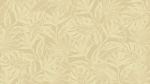 Pattern of leaves on a beige background Pattern of leaves on a beige background