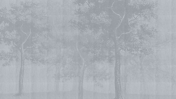 Grey background with trees