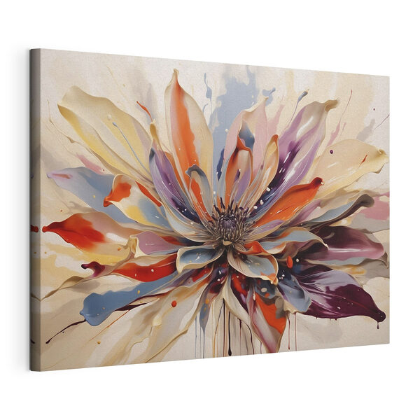 Tableaux Tableaux Peinture représentant une fleur (UGS : s49358)