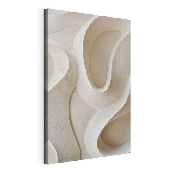 Tableaux Mur blanc orné de lignes courbes (UGS : s49683) Tableaux Tableaux Mur blanc orné de lignes courbes (UGS : s49683)