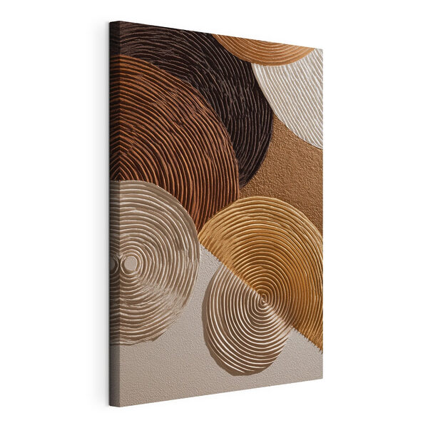 Tableaux Motifs fluides dans des tons terreux (UGS : s49684) Tableaux Tableaux Motifs fluides dans des tons terreux (UGS : s49684)