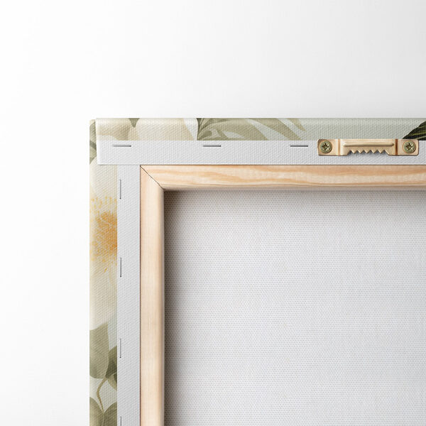 Couple of birds on a branch with flowers Couple of birds on a branch with flowers