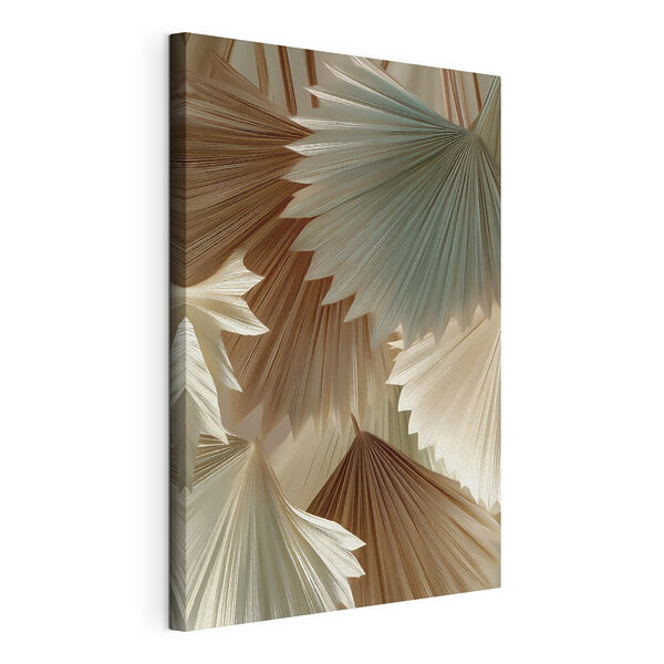Groupe de feuilles en forme d'éventail Tableaux Groupe de feuilles en forme d'éventail