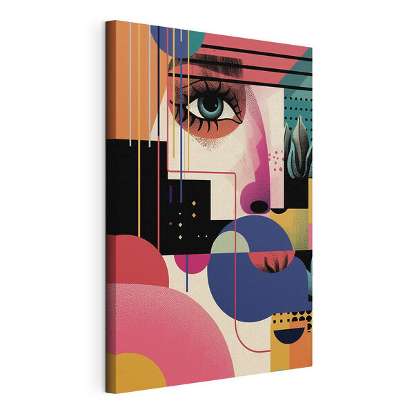 Tableaux Tableaux Œuvre d'art aux couleurs vives (UGS : s49738)