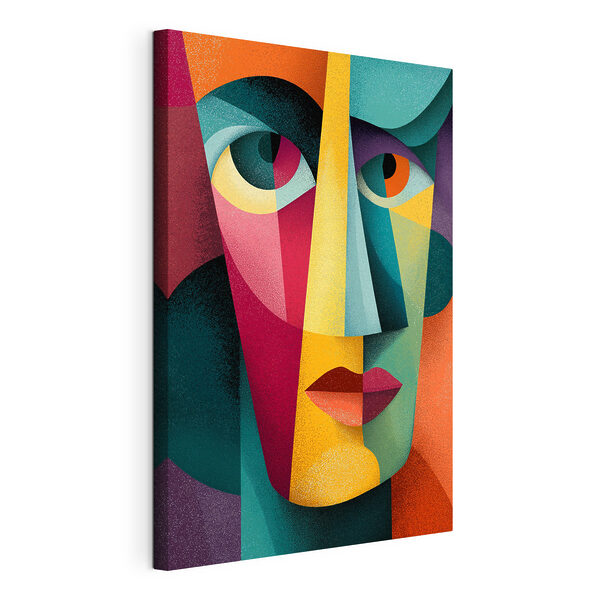 Tableaux Visage coloré aux différentes couleurs (UGS : s49831) Tableaux Tableaux Visage coloré aux différentes couleurs (UGS : s49831)