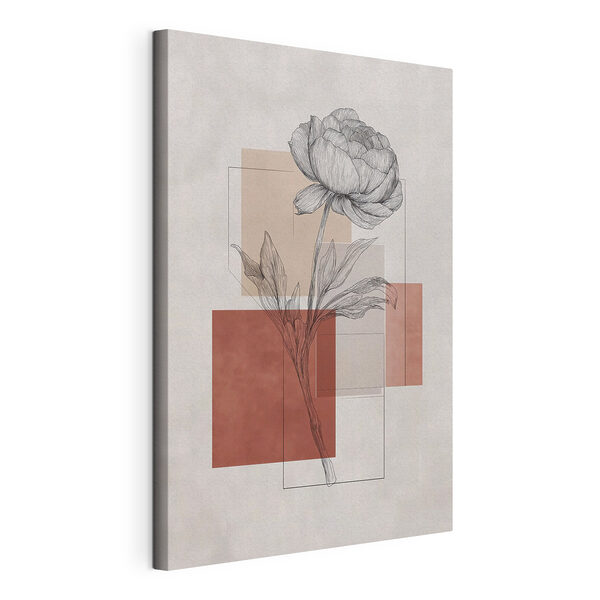 Tableaux Dessin d'une fleur (UGS : s49841) Tableaux Tableaux Dessin d'une fleur (UGS : s49841)
