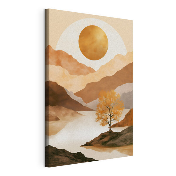Tableaux Arbre au bord d'un lac (UGS : s49797) Tableaux Tableaux Arbre au bord d'un lac (UGS : s49797)