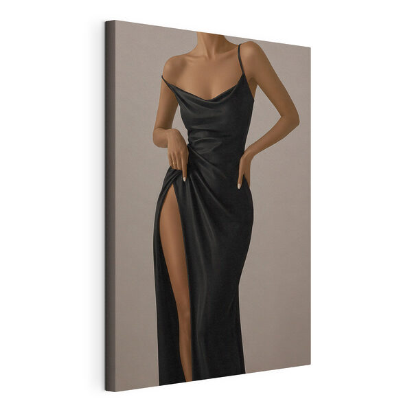 Tableaux Une femme en robe noire (UGS : s49822) Tableaux Tableaux Une femme en robe noire (UGS : s49822)