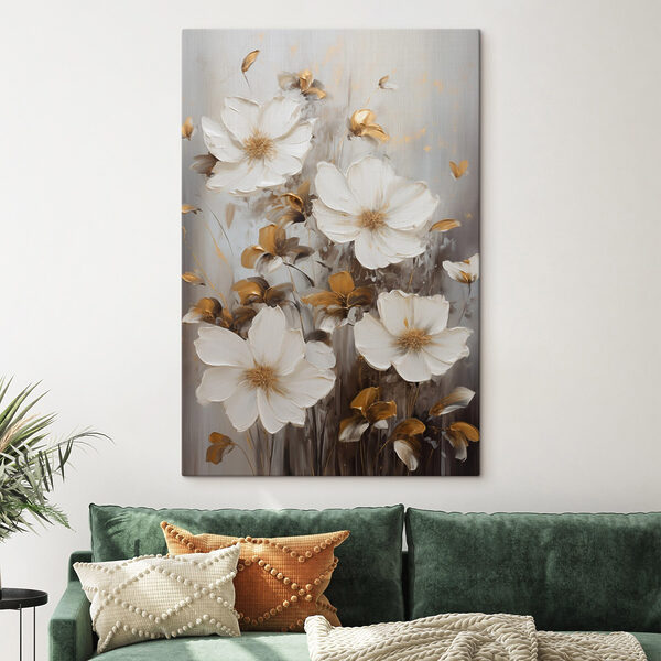 Delicate blooms in soft hues