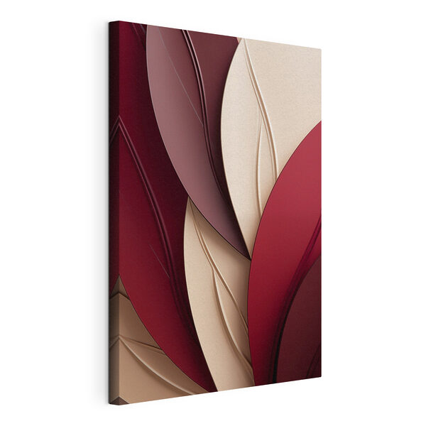 Tableaux Tableaux Des courbes fluides aux teintes chaudes (UGS : s49788)