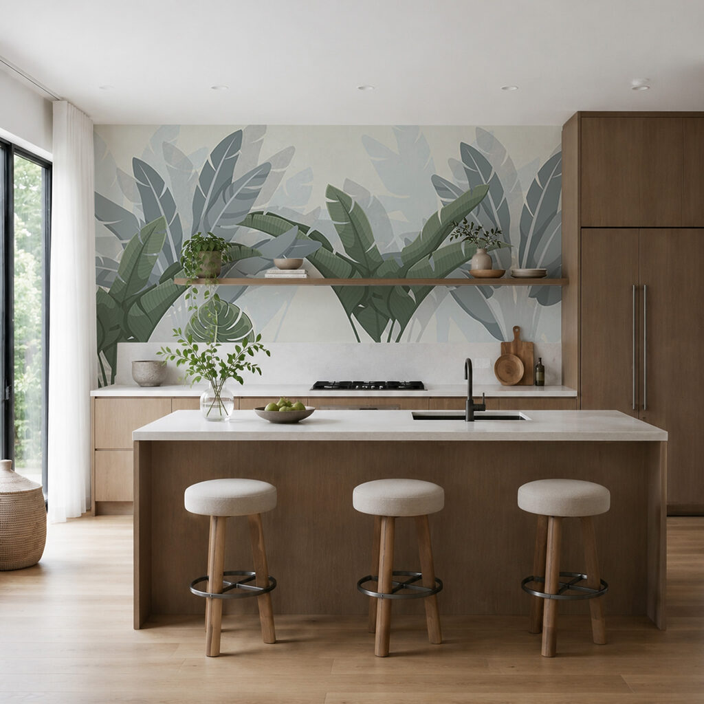 Ensemble de plantes dans une forêt