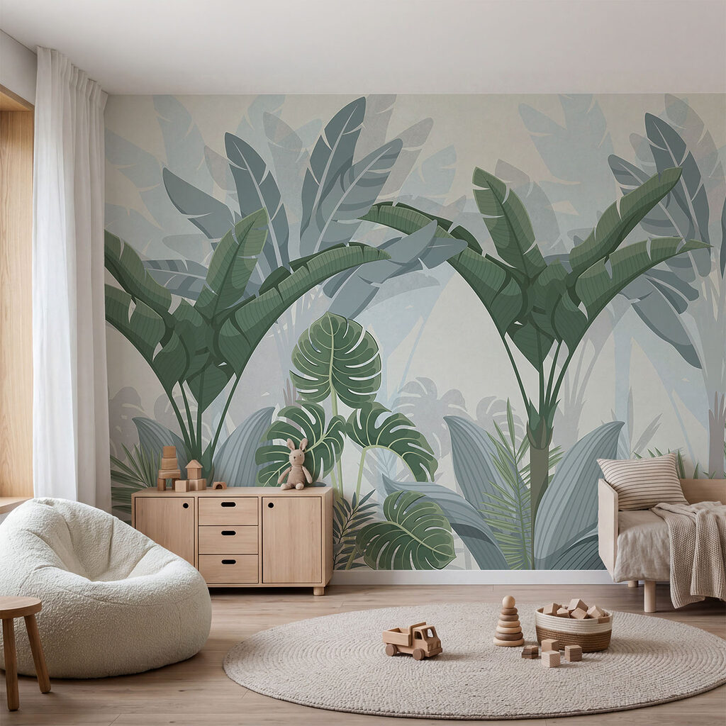 Ensemble de plantes dans une forêt