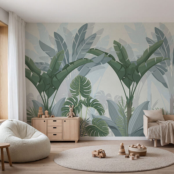 Ensemble de plantes dans une forêt
