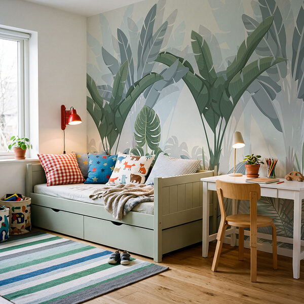 Ensemble de plantes dans une forêt