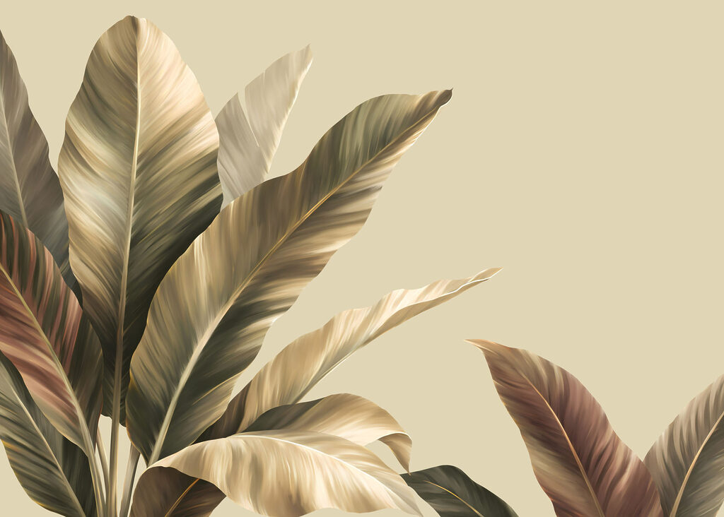 Lush foliage in soft tones Lush foliage in soft tones