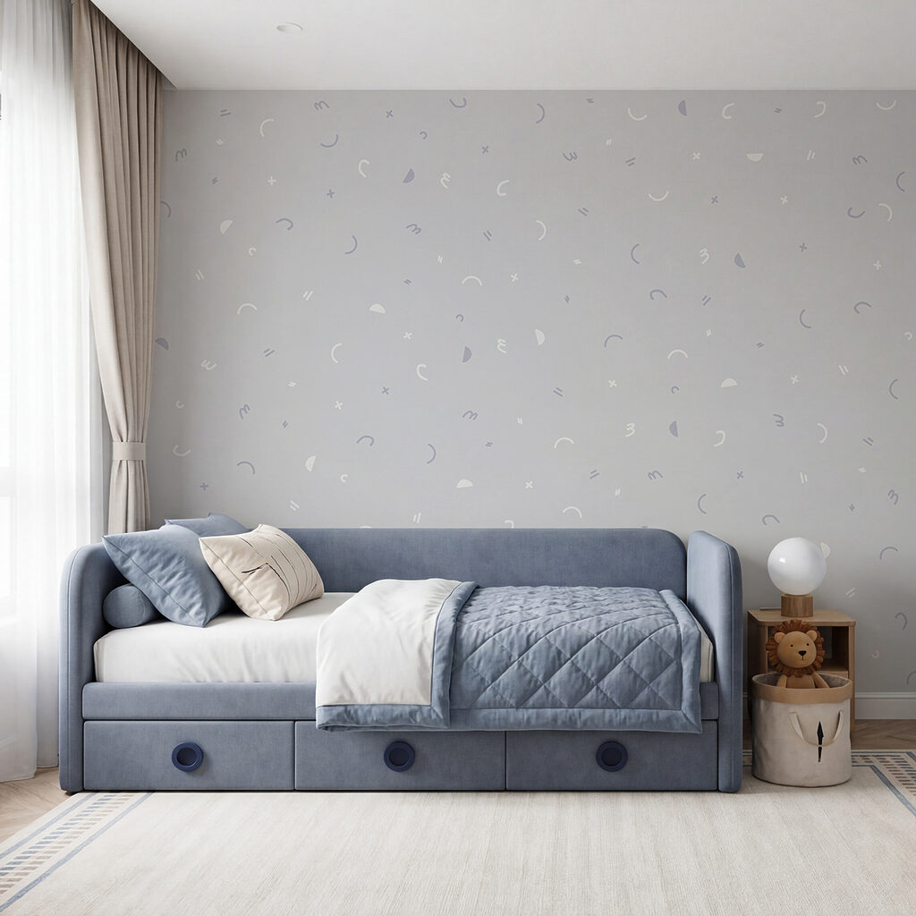 Motif gris et blanc