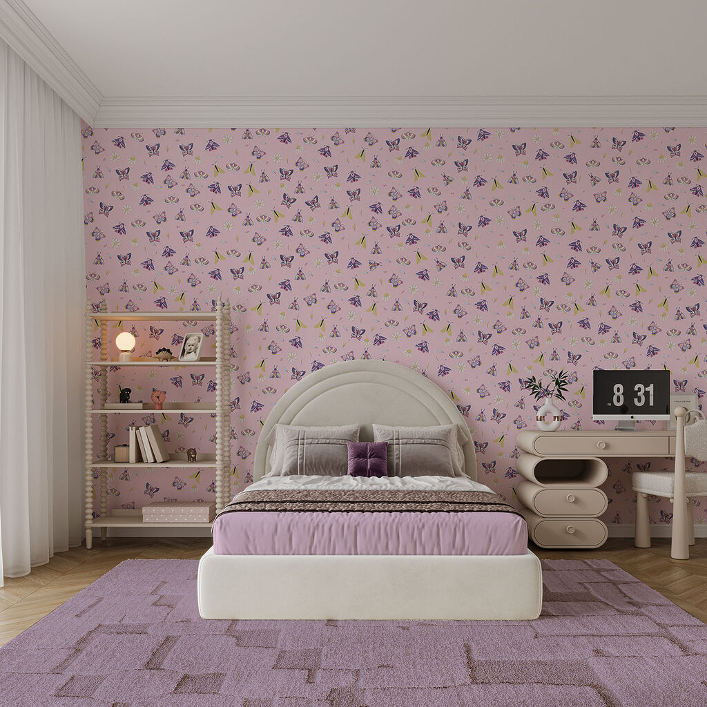 Motif de papillons et de fleurs Motif de papillons et de fleurs