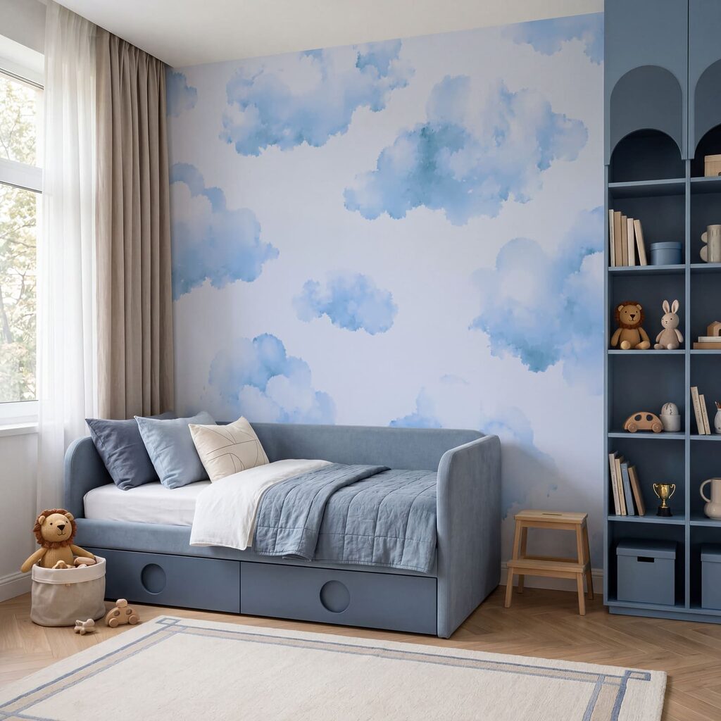Groupe de nuages dans le ciel