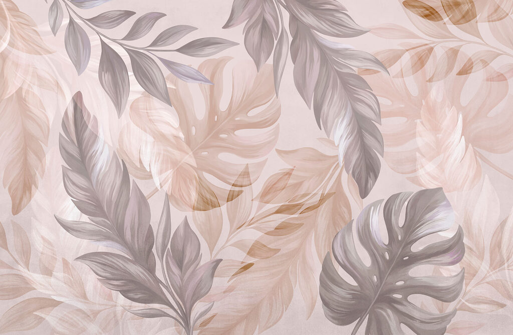 Gentle hues of botanical elegance Gentle hues of botanical elegance