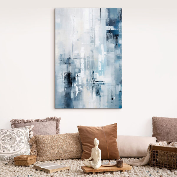 Painting of a city