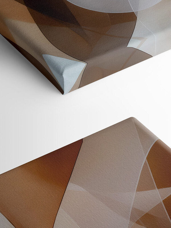 Fluid forms in soft, warm hues Fluid forms in soft, warm hues