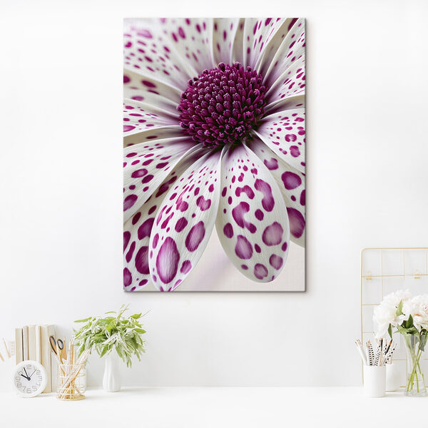 Vibrant petals in soft hues