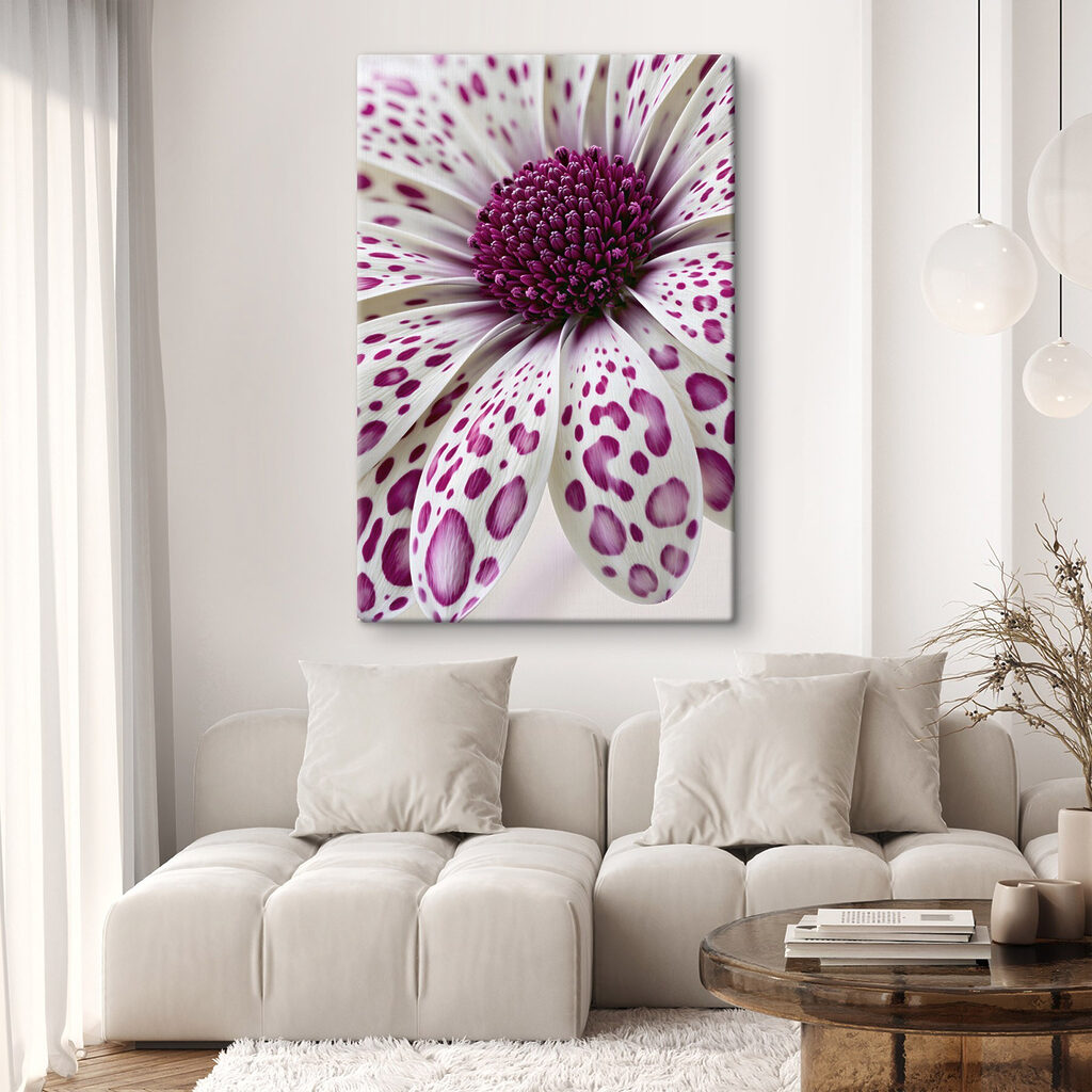 Vibrant petals in soft hues